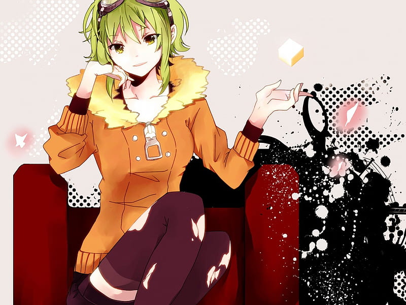 Gumi Newest Girl Volc Anime Game New Beauty Gumi Hd Wallpaper Peakpx