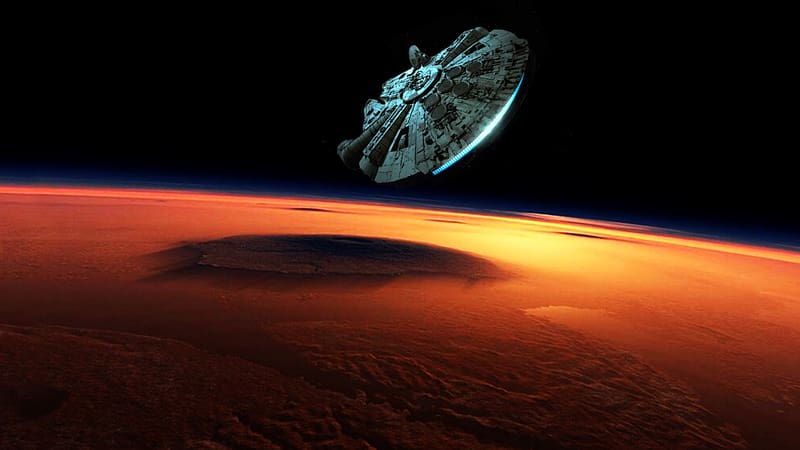Star Wars, Movie, Millennium Falcon, Star Wars Episode Vii: The Force Awakens, HD wallpaper