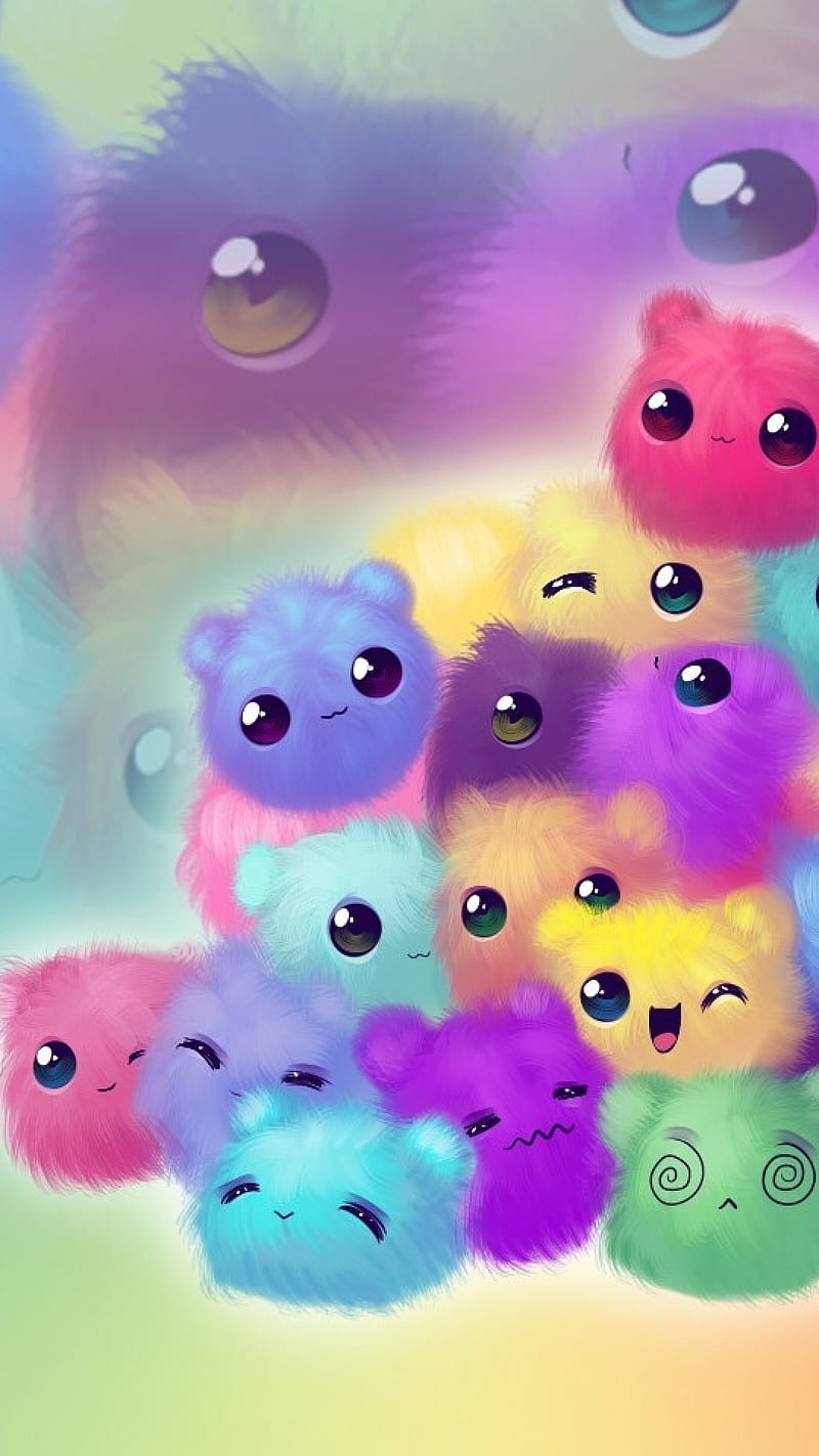 Colorful Soft Toys, 2014, background, bonito, cool, design new, nice, HD phone wallpaper