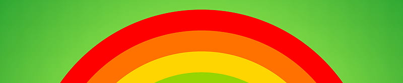 Rainbow Cartoon Ultra, Holidays, Saint Patrick's Day, Creative, Colorful, Rainbow, Green, Happy, desenho, Colourful, Minimalist, Holiday, Simple, Vivid, Cute, Celebration, cartoon, march, Graphic, Minimal, Feast of Saint Patrick, St Patricks Day, HD wallpaper