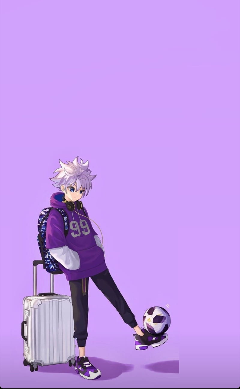 dirty-falcon794: /imagine Prompt: a wallpaper of killua from