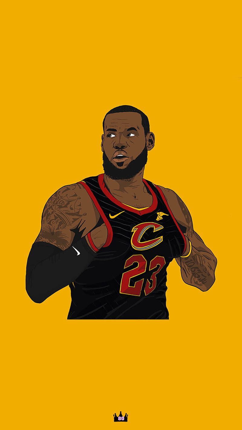 Kobe Bryant Cartoon, Lakers Cartoon HD phone wallpaper