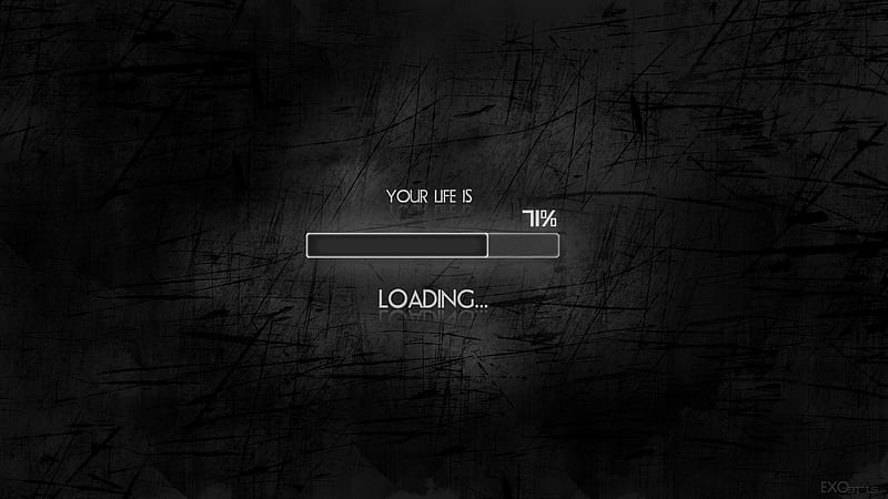 Your Life Is Loading Inspirational, HD wallpaper