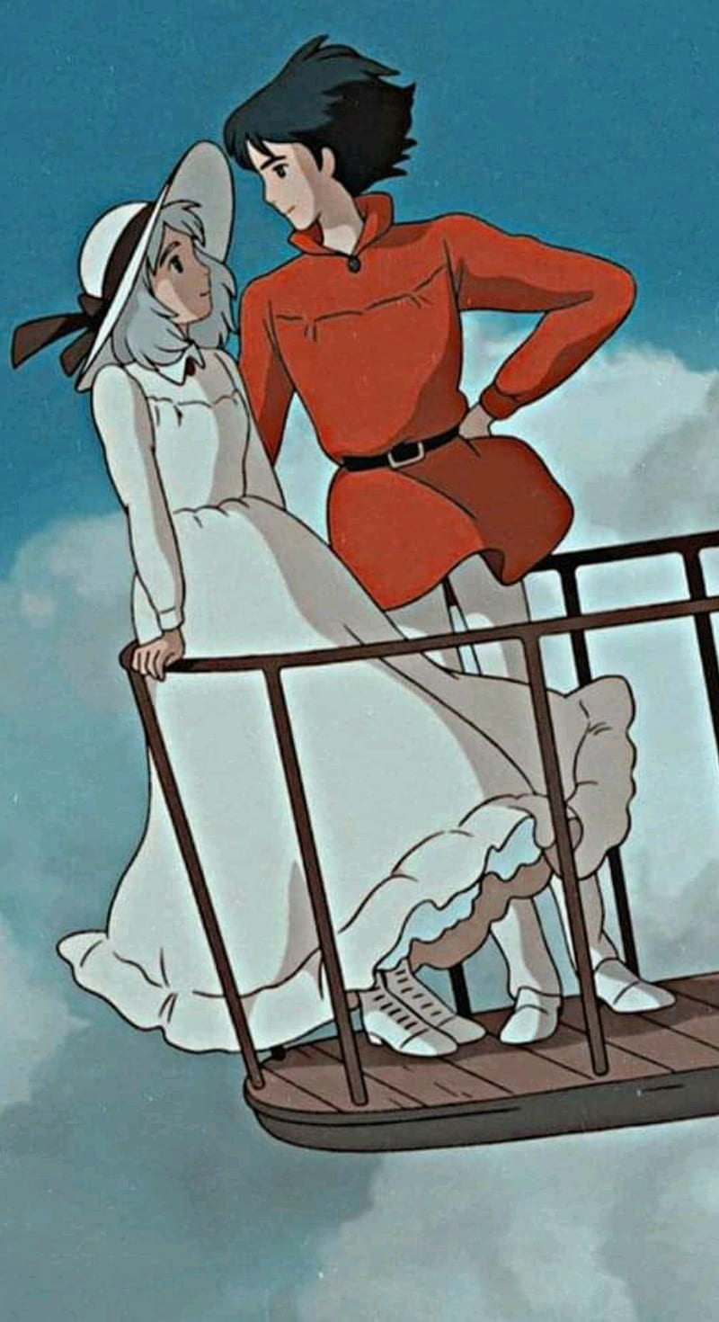 Howl S Movin Castle Castelo Animado Ghibli Sophie Studio Ghibli Hd Phone Wallpaper Peakpx