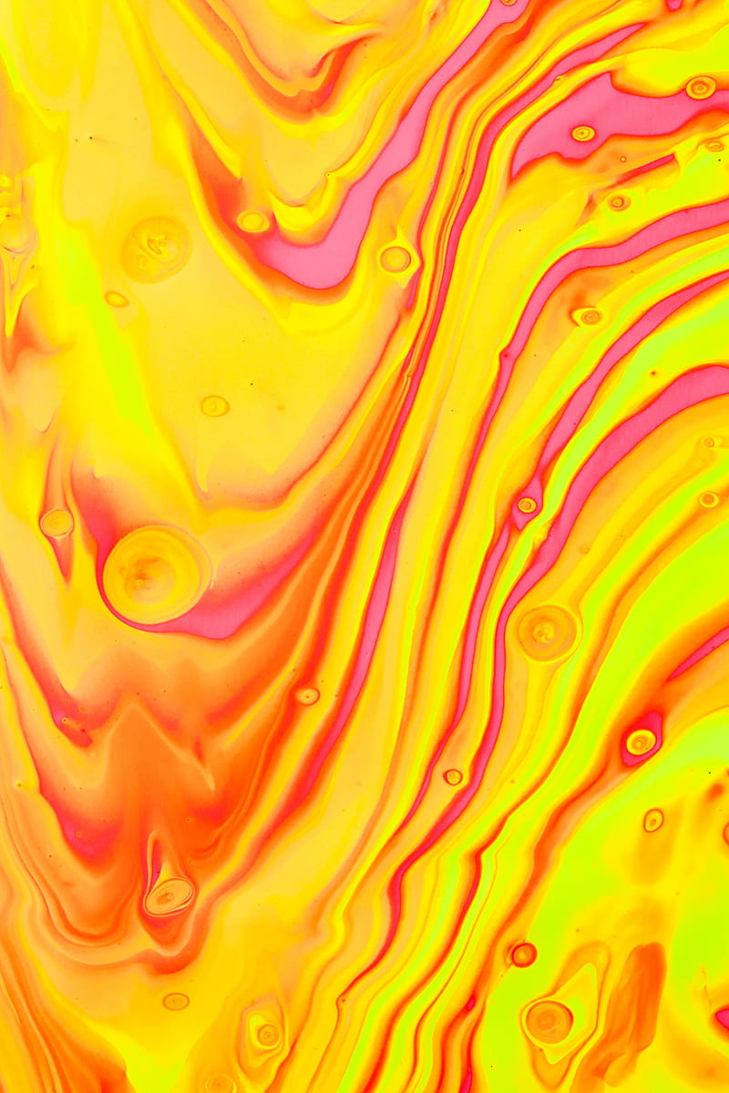 Black and yellow, abstract, liquid, paint, HD phone wallpaper | Peakpx