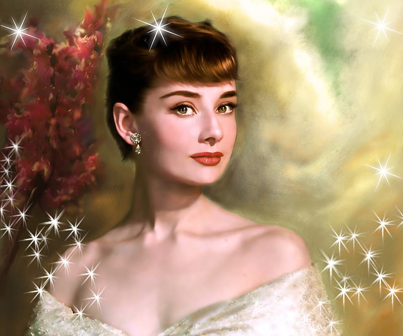 Audrey Hepburn, beauty, woman, actress, HD wallpaper