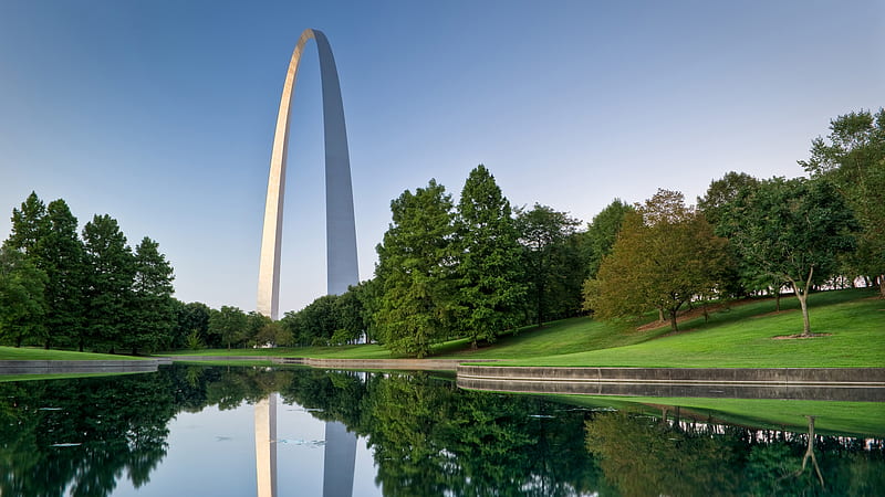 Monuments, Building, Arch, St Louis, Monument, Man Made, The Gateway Arch, HD wallpaper