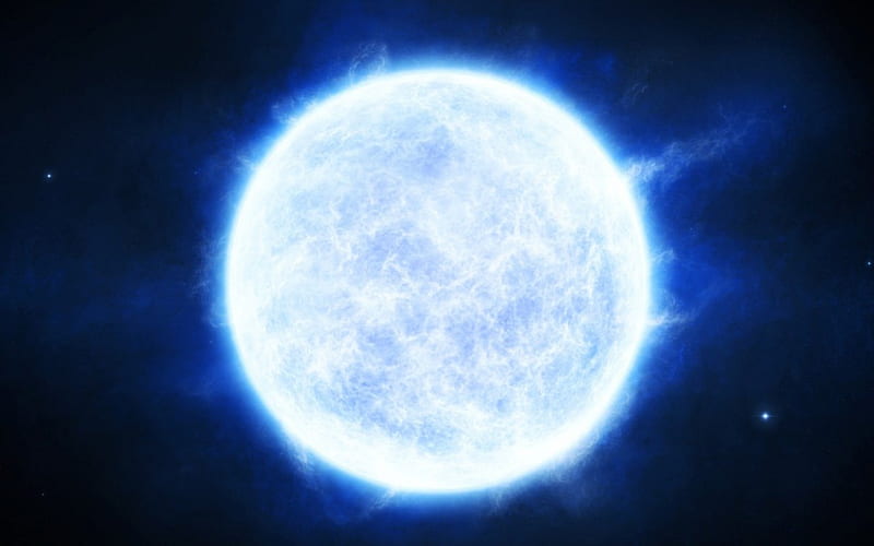 real blue dwarf star