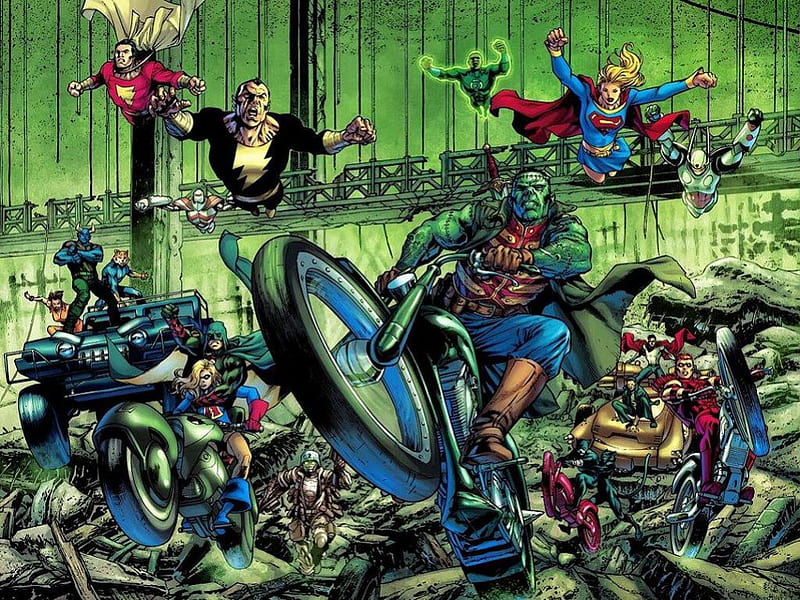 Crisis Final, DC Comics, Comics, Superheroes, HD wallpaper