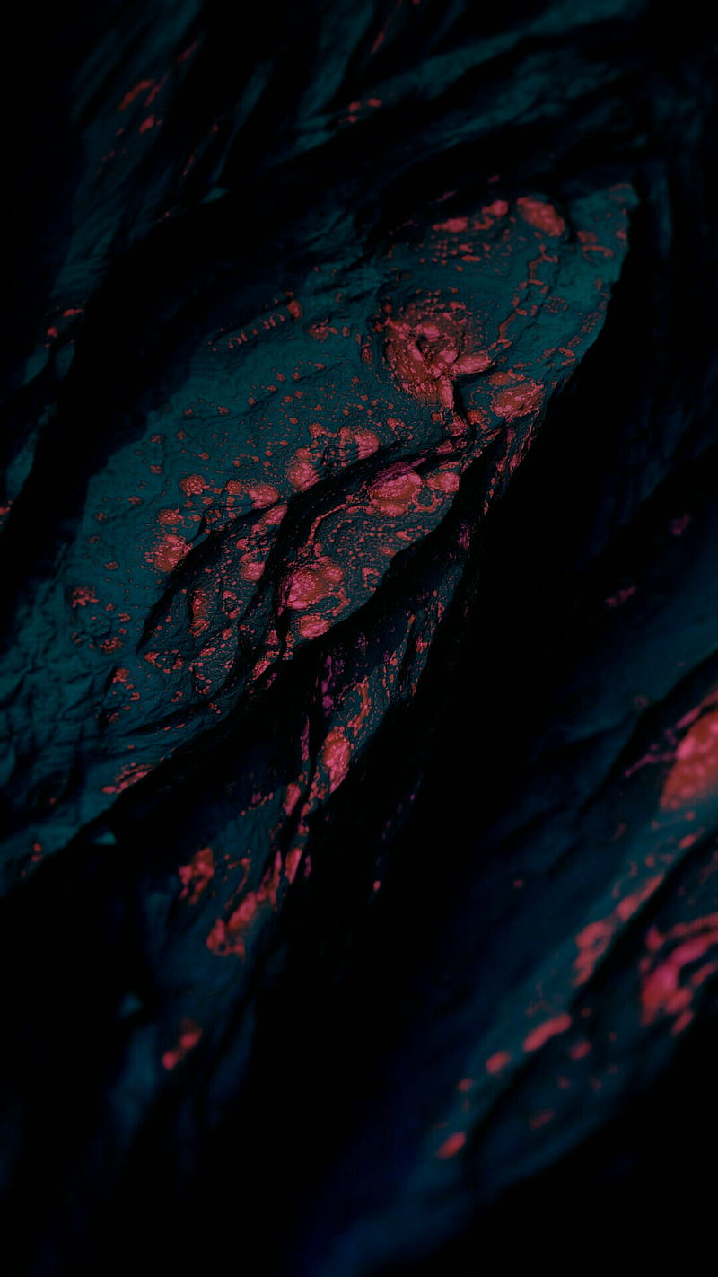 Abstract, beauty, black, red, rock, stone, HD phone wallpaper