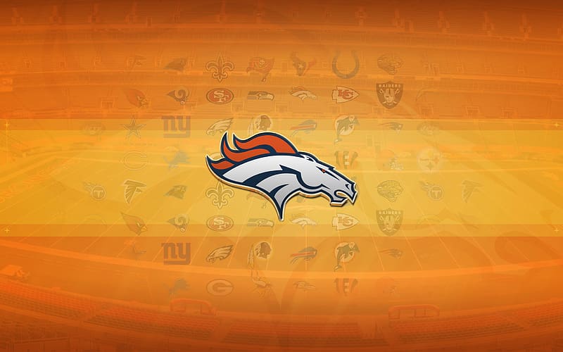 Download Orange Denver Broncos NFL iPhone Wallpaper