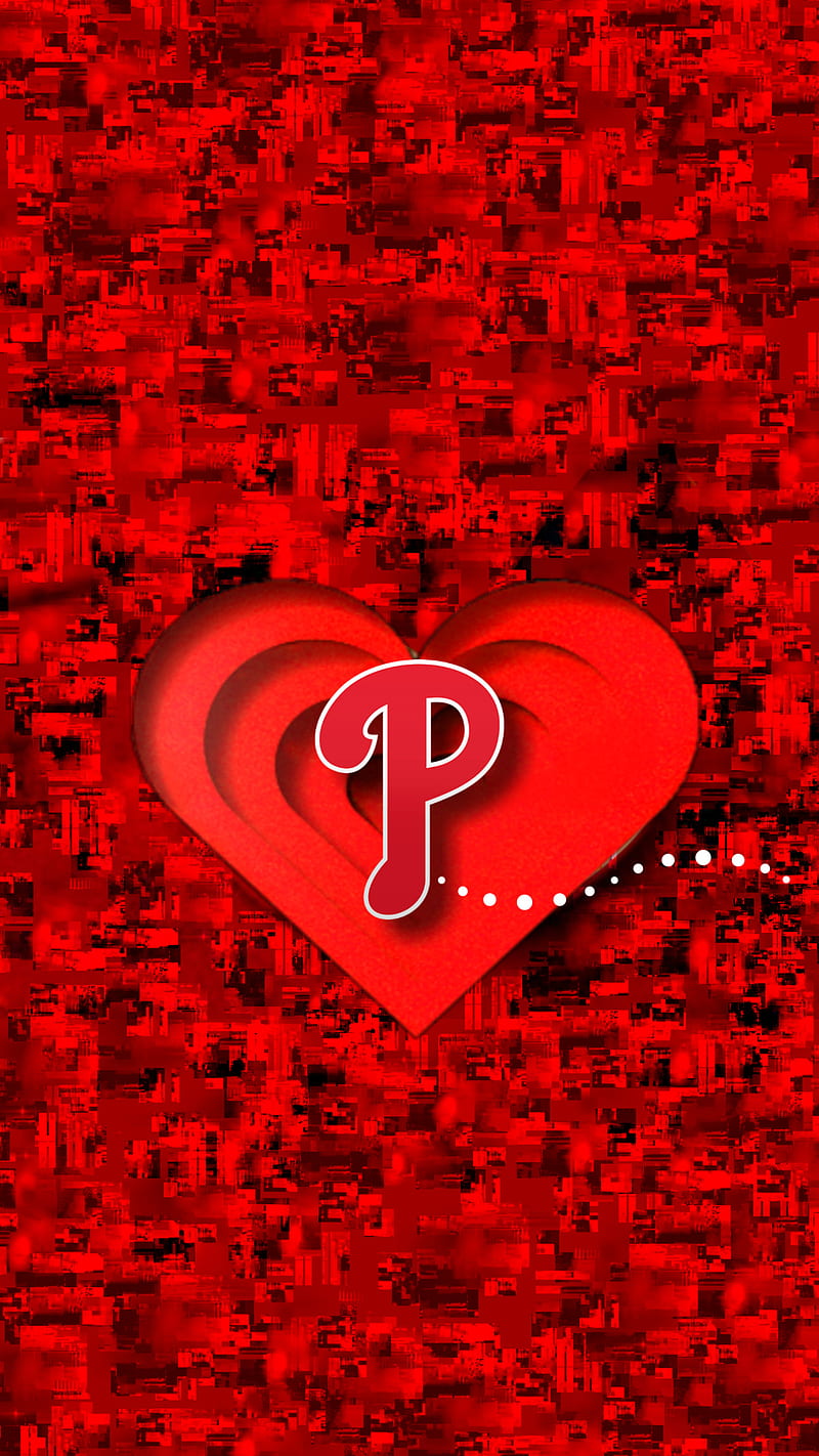 P Name, cool, red heart, HD phone wallpaper | Peakpx