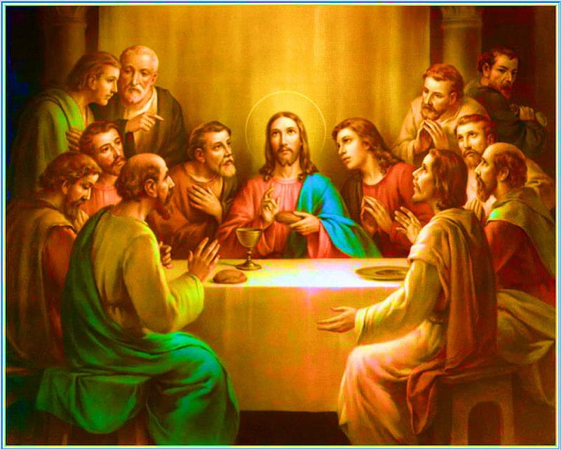 Last supper, christ, art, jesus, gospel, god, HD wallpaper