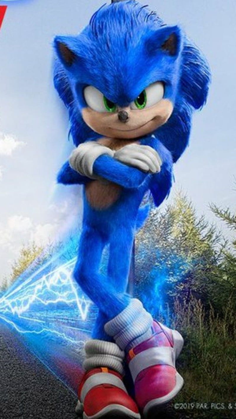 Sonic The Movie, sonic the hedgehog, HD phone wallpaper