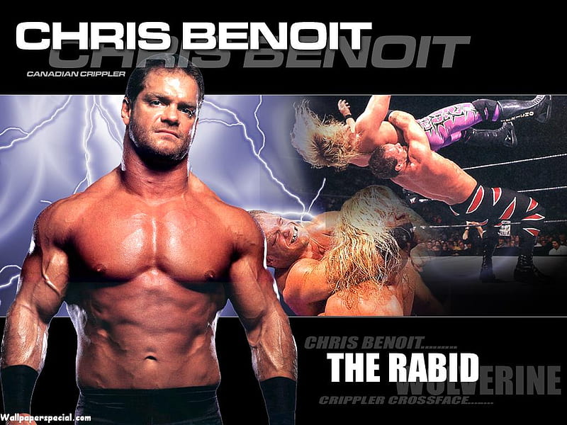 chris beniot, wrestler, dead, rabid wolverine, wwe, HD wallpaper
