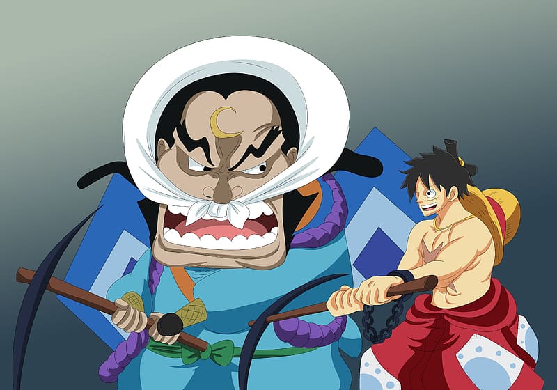 Anime, One Piece, Monkey D Luffy, Raizo (One Piece), HD wallpaper