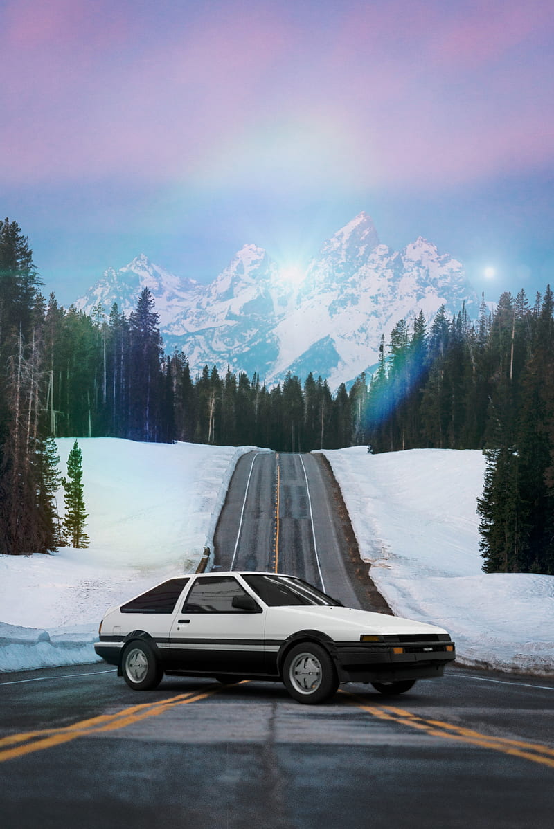 Takumi eight six v3, 86, aesthetic, anime, beutiful, car, chill, custom,  initial d, HD phone wallpaper | Peakpx