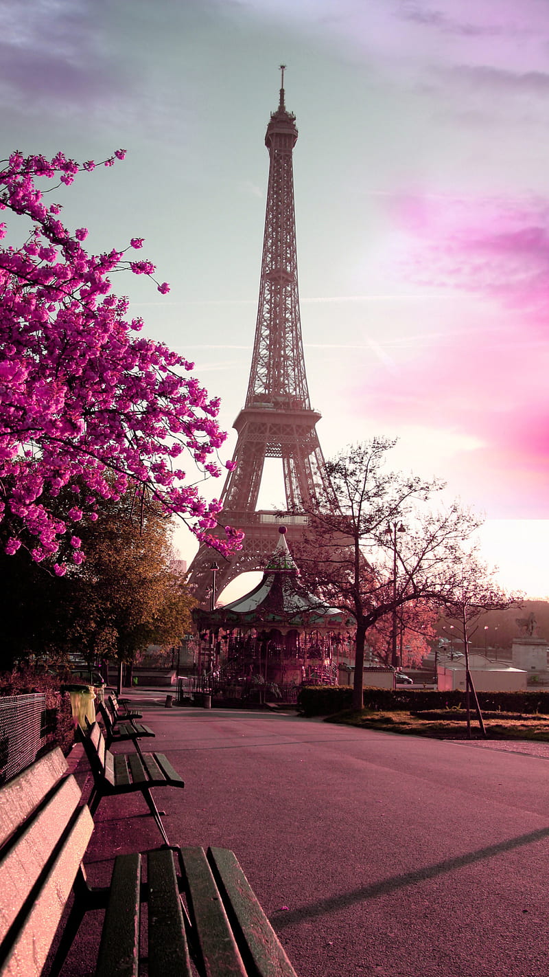 Eiffel, paris, tower, HD phone wallpaper