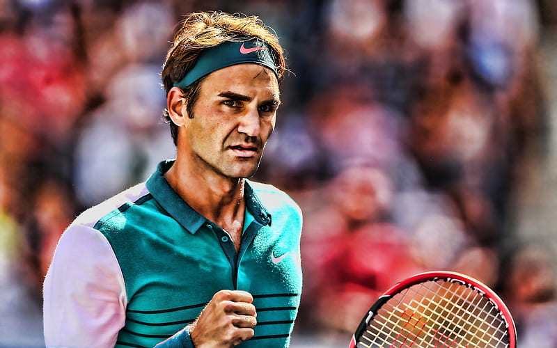 Roger Federer swiss tennis players, ATP, match, athlete, Federer, tennis, R, HD wallpaper