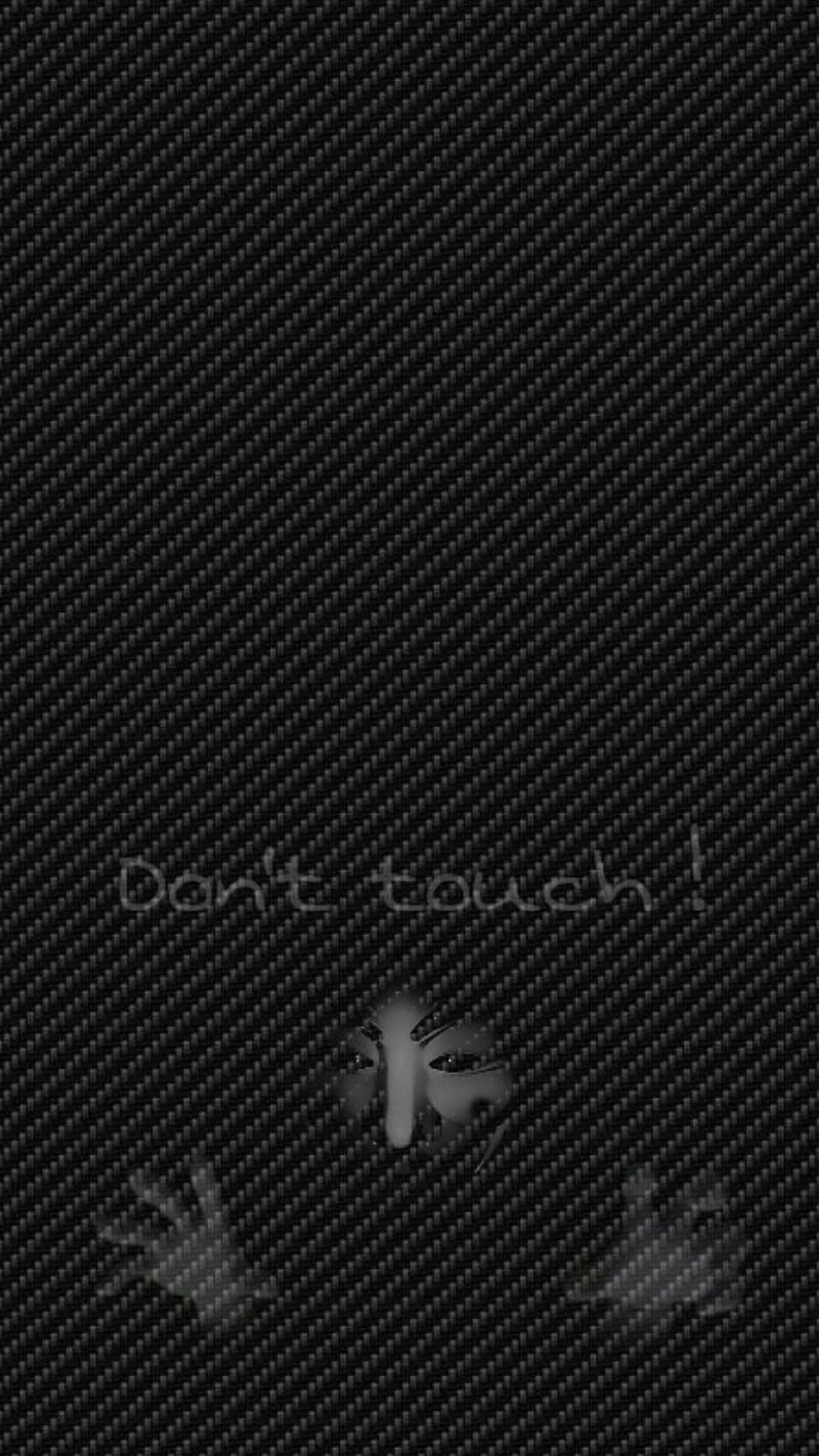 Anonymous carbon v2, anonymous, black, carbon, dark, lockscreen, noir, sker83, HD phone wallpaper