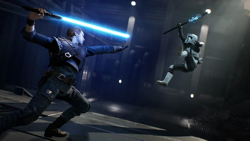 Cal Kestis Lightsaber Scout Trooper Jedi Fallen Order, HD wallpaper