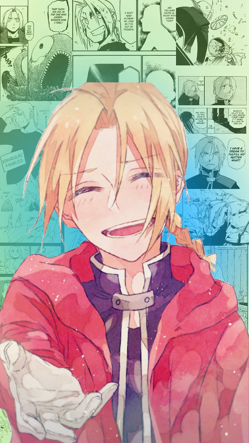 Full Metal Alchemist, Full Metal Alchemist Brotherhood, anime, Elric  Edward, HD phone wallpaper