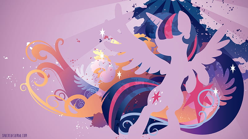 My Little Pony, My Little Pony: Friendship is Magic, Twilight Sparkle , Minimalist, HD wallpaper