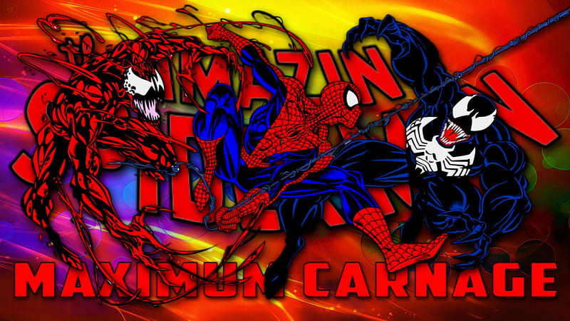 The Amazing Spider-Man/Maxium Carnage, Maximum Carnage, Venom, Carnage, Spider-Man, Spidey, The Amazing Spider-Man, Peter Parker, Marvel Comics, Marvel, HD wallpaper