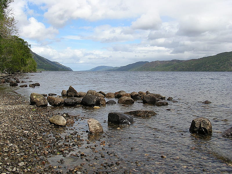 Scotland - Loch Ness, lakes, scotland, highlands, lochs, HD wallpaper