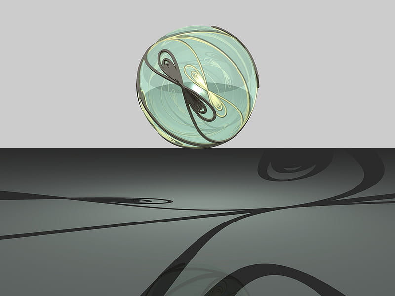 Spherical helix (Faberge), faberge, aqua, desenho, helix, spherical, HD wallpaper