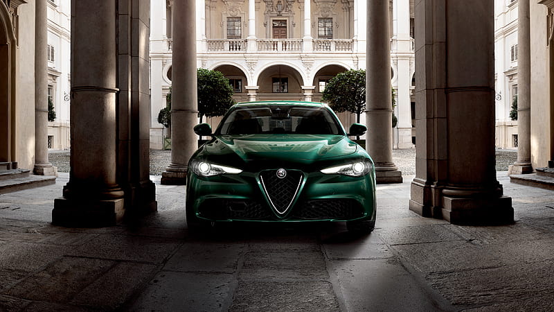 Alfa Romeo Giulia Ti 2019, HD wallpaper