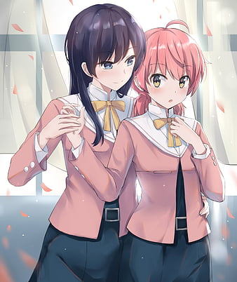 Yagate Kimi ni Naru Yuu Koito x Touko Nanami transparent background PNG  clipart