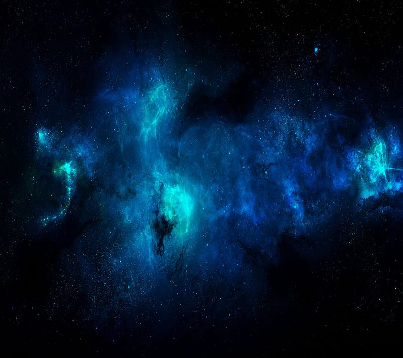 Galaxy, blue, space, HD wallpaper | Peakpx