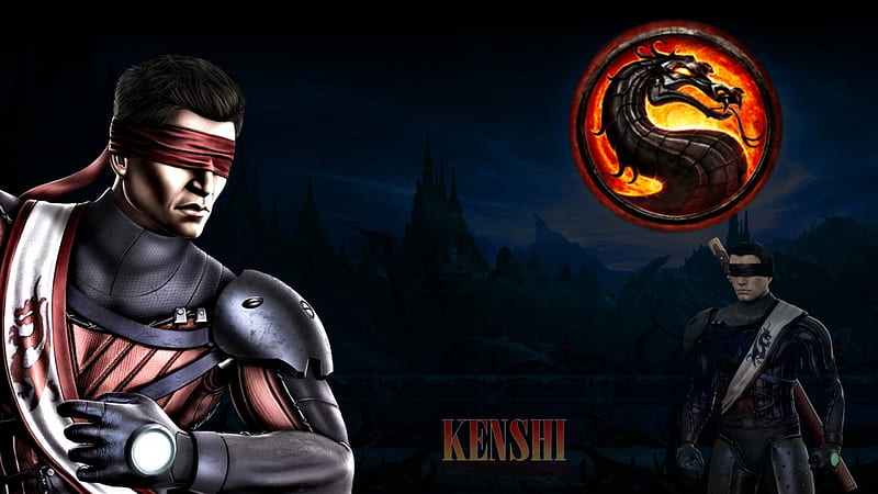Download wallpapers Kenshi 4k red neon lights Mortal Kombat Mobile  fighting games MK Mobile creative Mortal Kombat Kenshi Mortal Kombat  for desktop with resolution 3840x2400 High Quality HD pictures wallpapers