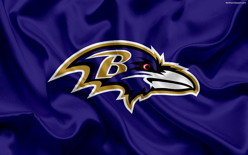 Baltimore Ravens, logo, emblem, National Football League, NFL, USA, American football, Northern Division, HD wallpaper