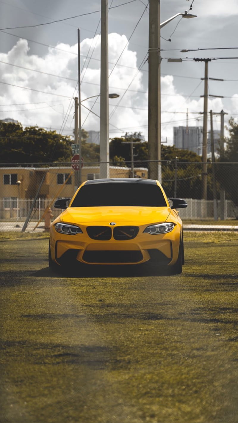 Hd Yellow Bmw Coupe Wallpapers Peakpx