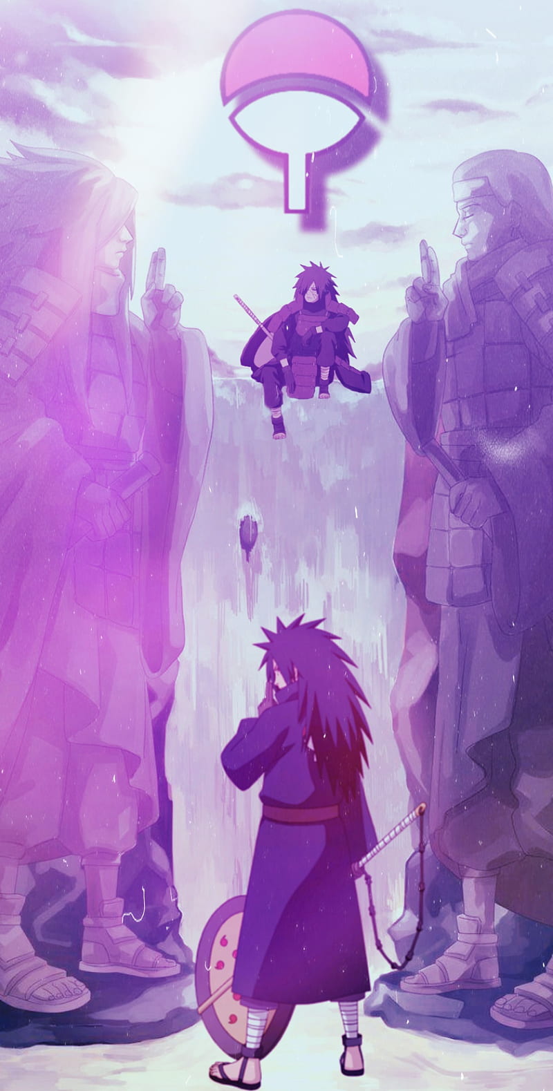 madara y hashirama fondo de pantalla