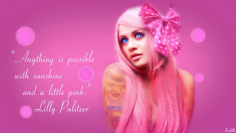 ℒittℒℯ PiℕK, Words, Pink, Bow, Woman, Quotes, HD wallpaper | Peakpx