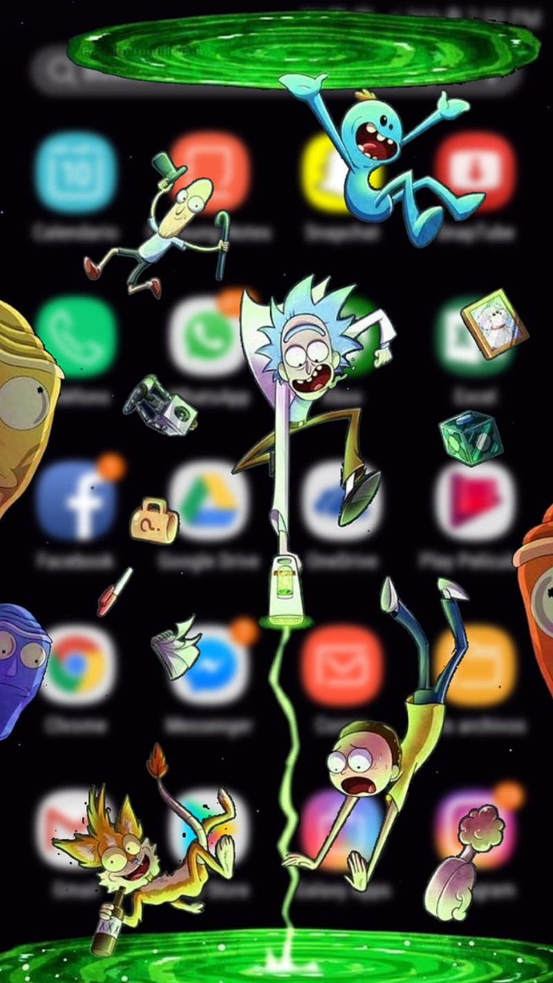 1125x2436 Rick And Morty Fan Art Iphone XS,Iphone 10,Iphone X HD