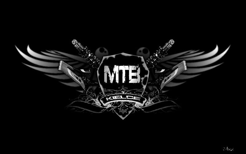 MTB, mountainbike, logo mtb, HD wallpaper