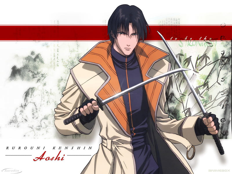 Cute anime guy 101: Aoshi Shinomori