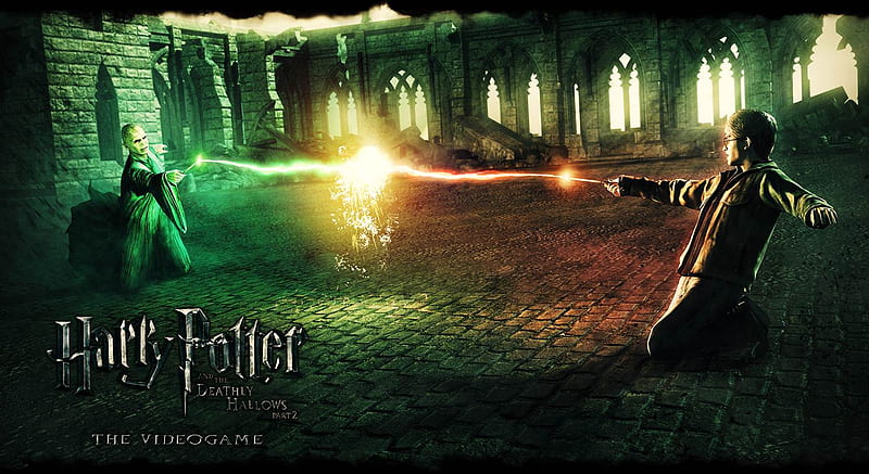 Harry Fighting Voldemort, video games, harry, voldemort, other, HD wallpaper