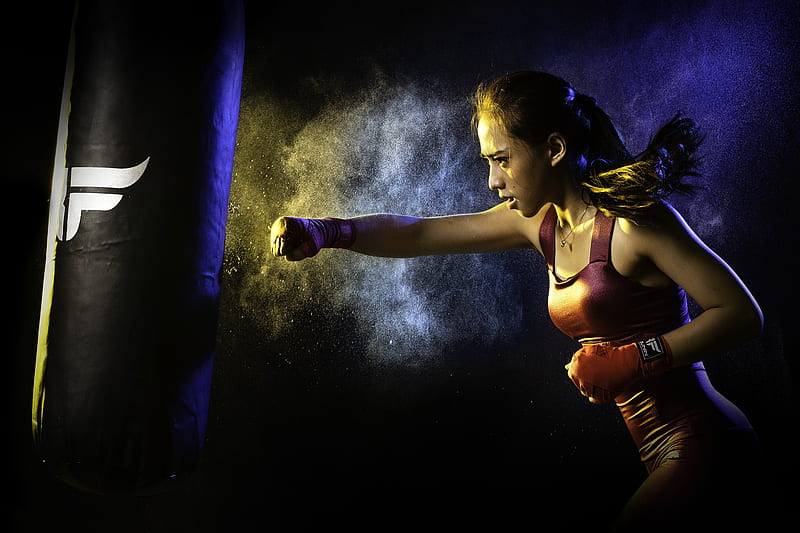 Esports, Boxing, Girl, HD wallpaper | Peakpx