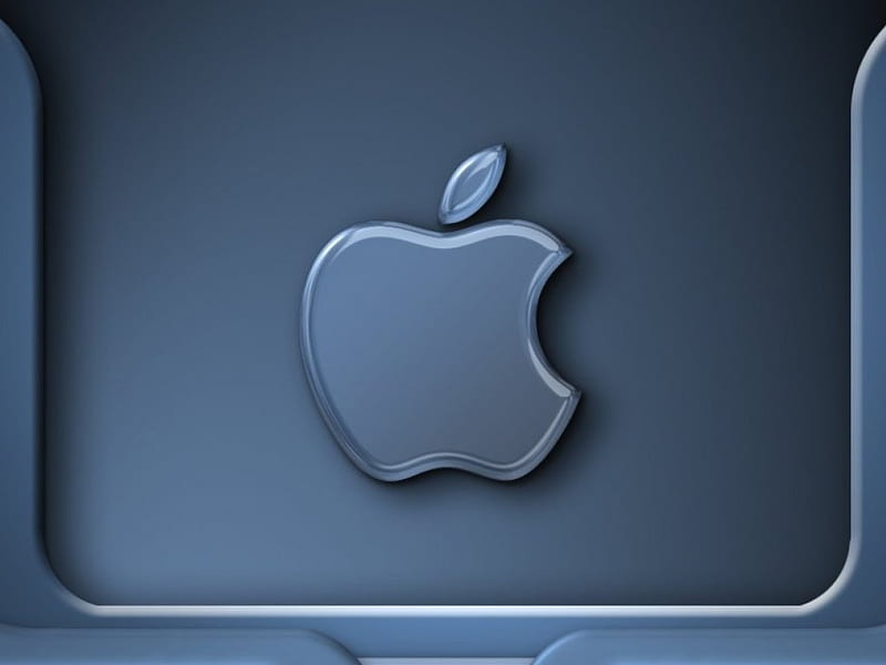 Dark MacBook and iPhone Royalty-Free Stock Photo