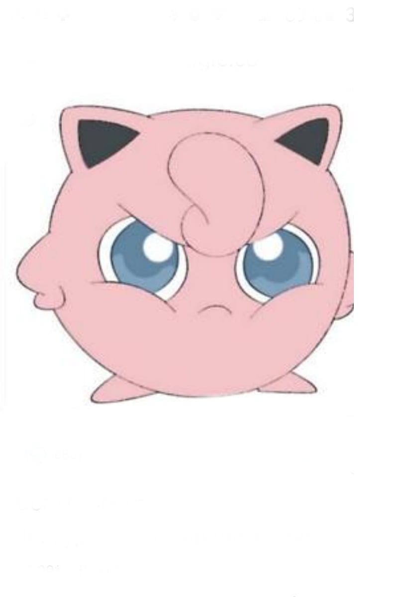 Jigglypuff, mad, cute, sassy, pokemon, HD phone wallpaper