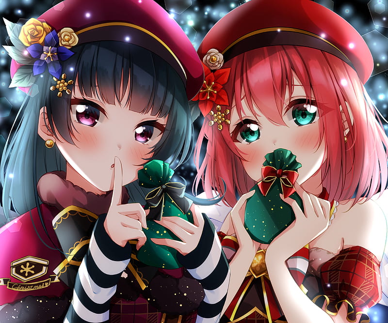 Love Live!, Love Live! Sunshine!!, Ruby Kurosawa , Yoshiko Tsushima, HD wallpaper