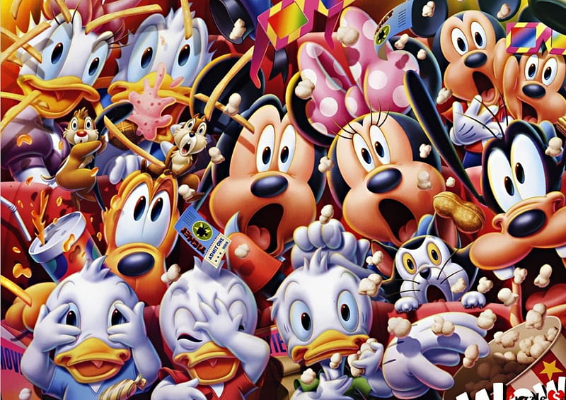 Disney Selfie, mini, donald, duck, mouse, mickey, disney, HD wallpaper