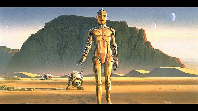 Star Wars, Sci Fi, R2 D2, C 3Po, HD wallpaper