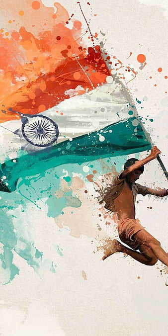 INDEPENDENT INDIA, ice, indian flag, instinct, panic, turtle, turtles, wave, waves, HD phone wallpaper
