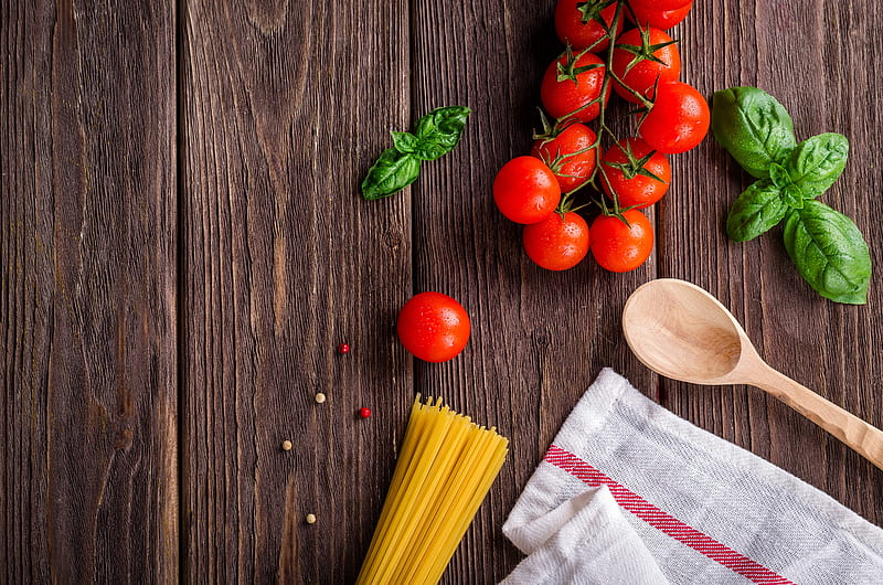 Food, Still Life, Pasta, Tomato, HD wallpaper